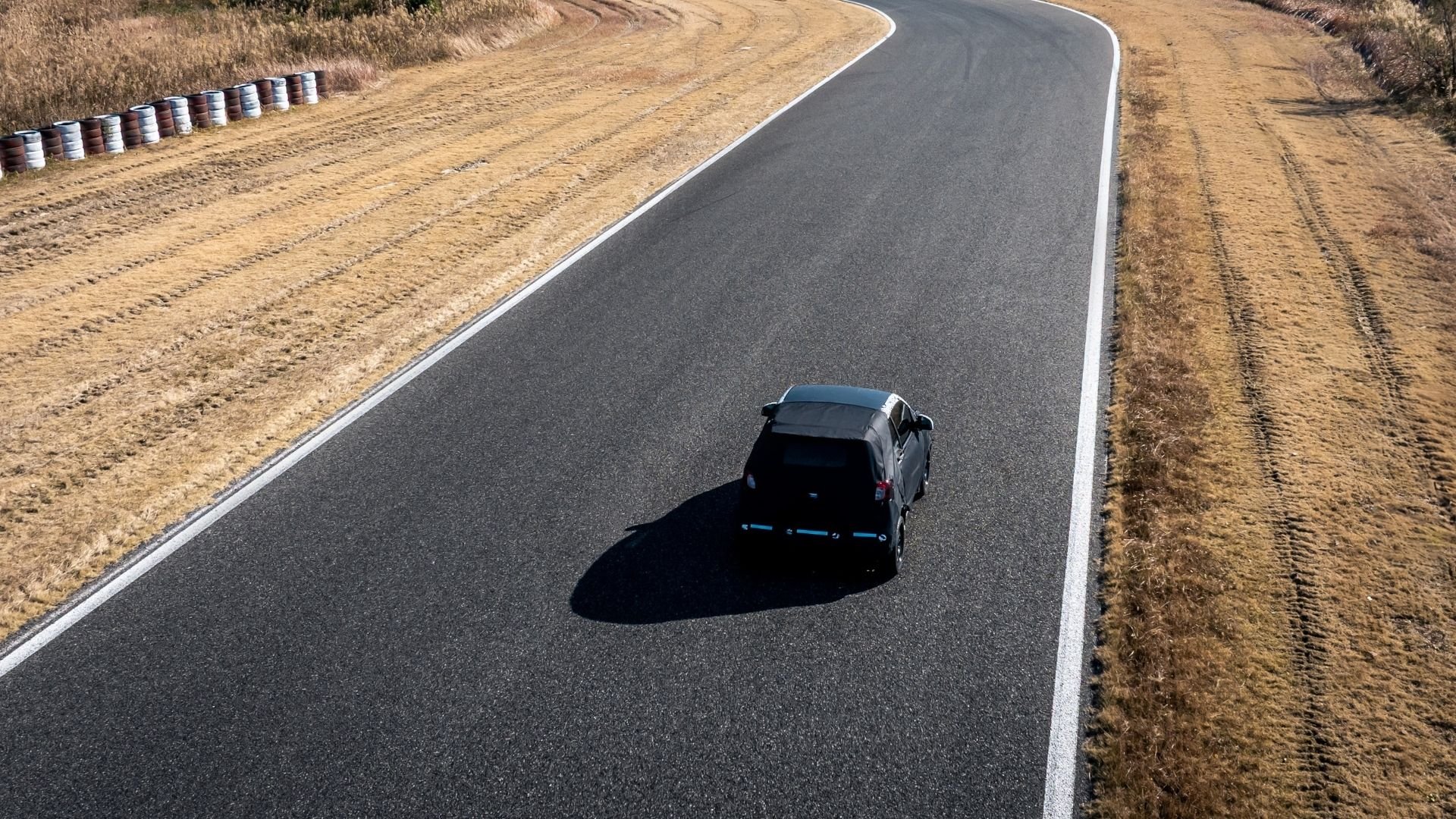 smart #2 testas på bana med ny elektrisk plattform