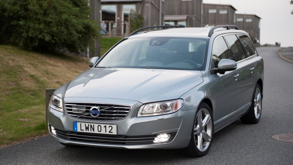 Volvo V70 vid radhuslänga