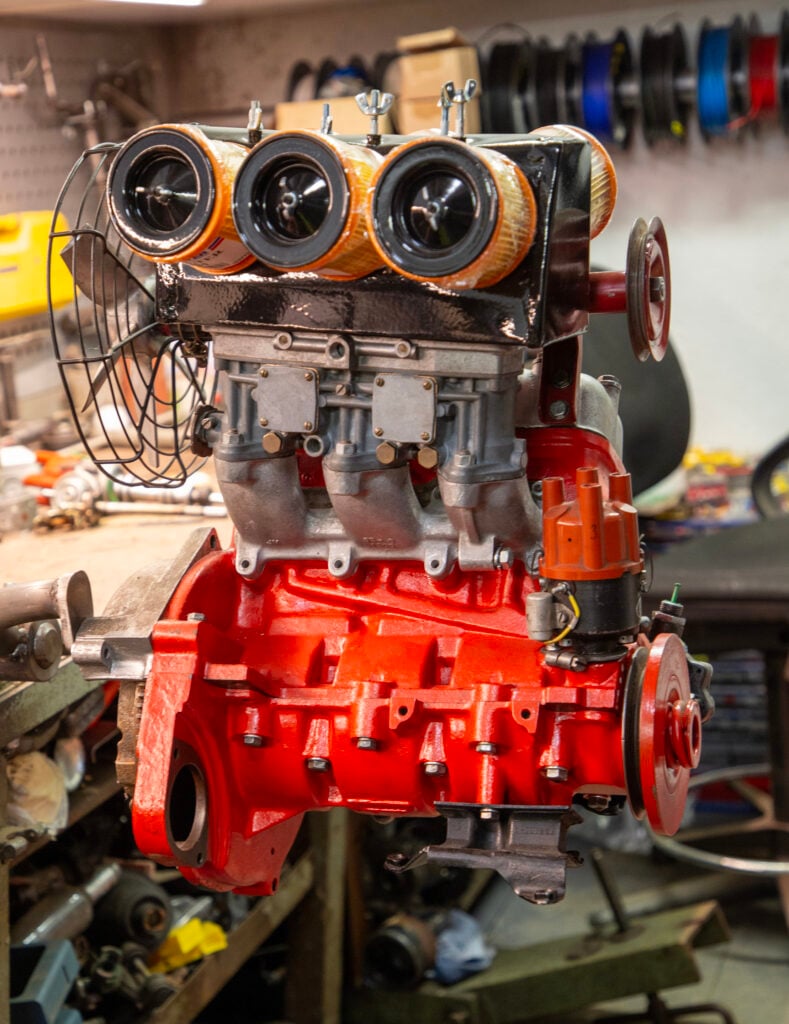 Tävlingsmotorn till Saab Sport