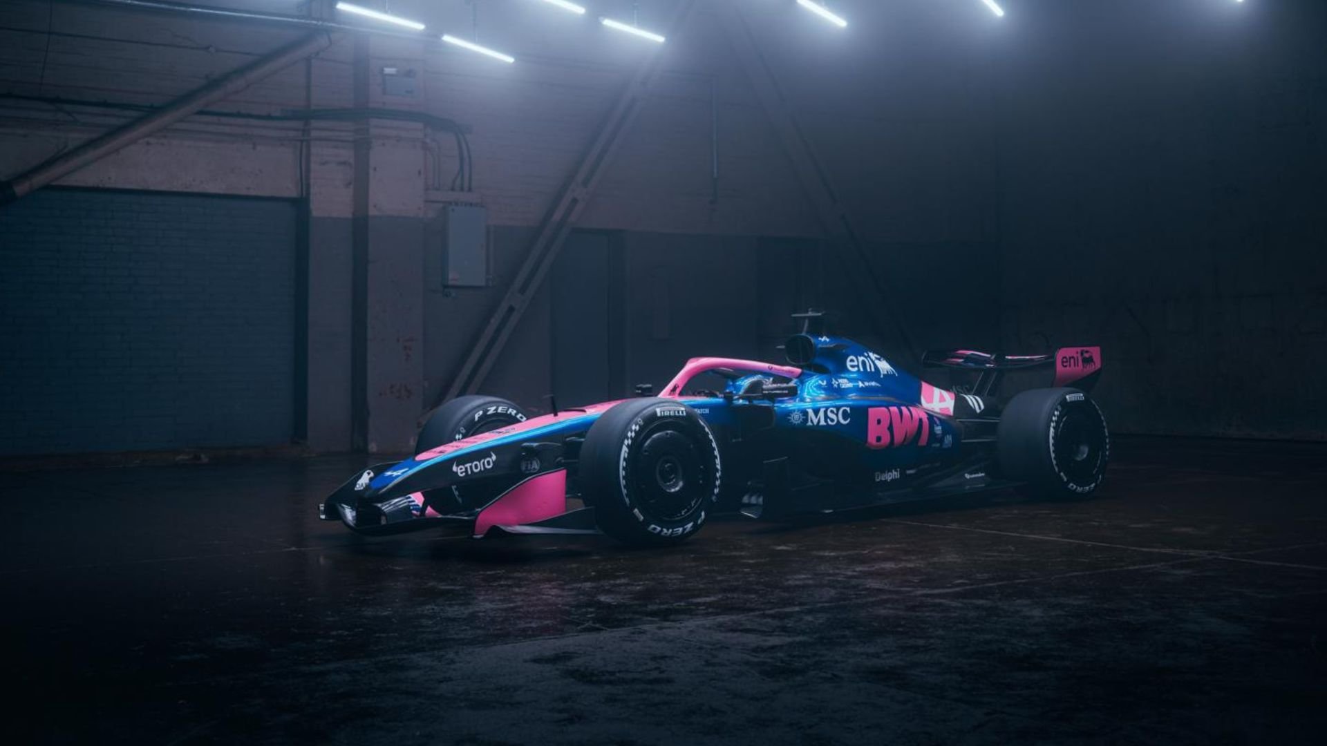 Alpines nya Formel 1-bil A526 inför säsongen 2026