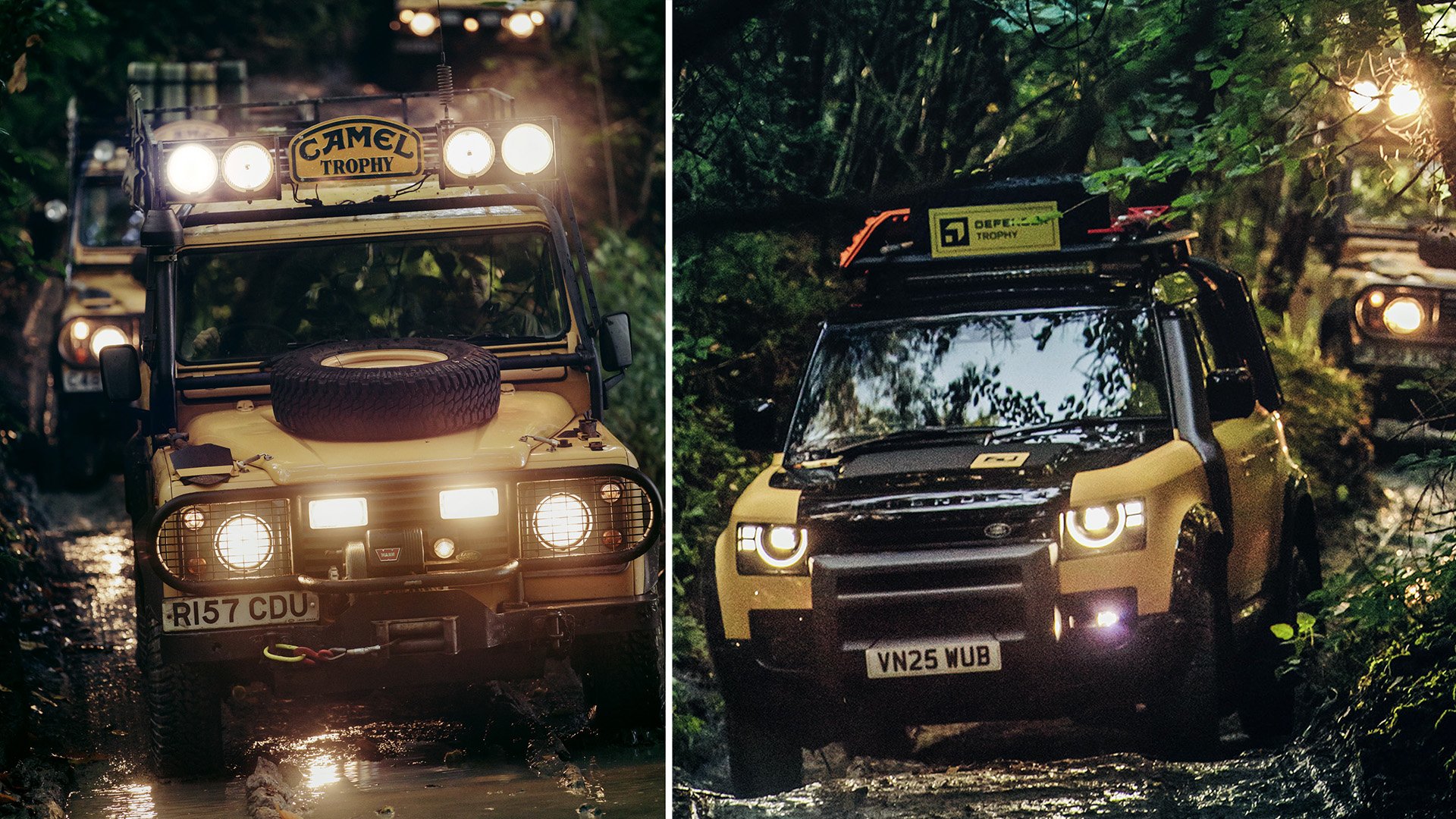 Bildar i Camel Trophy och Defender Trophy