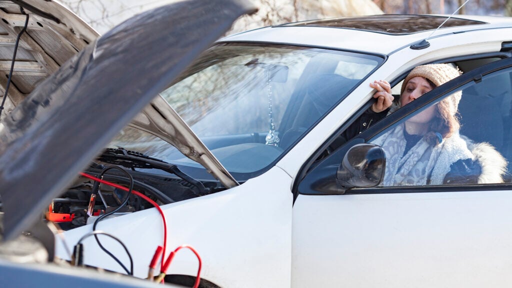 Bilar som använder startkablar