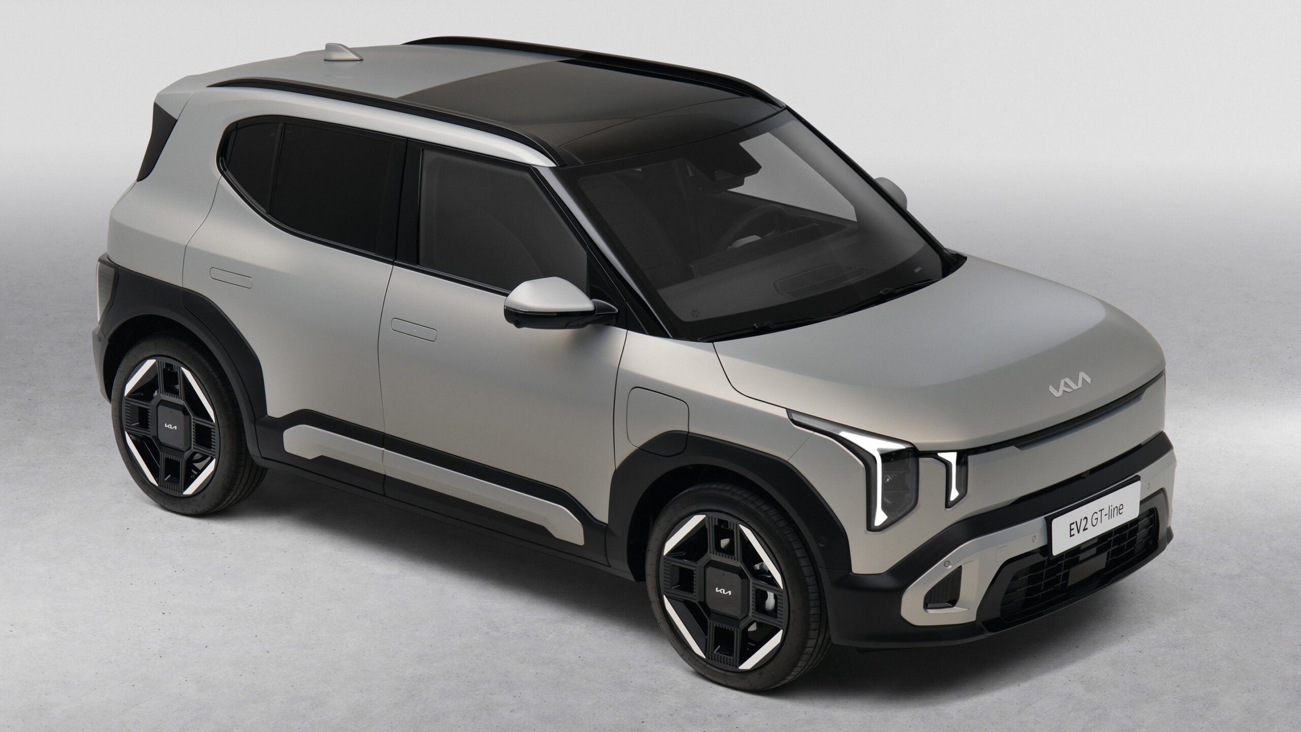 Kia EV2 silver metallic