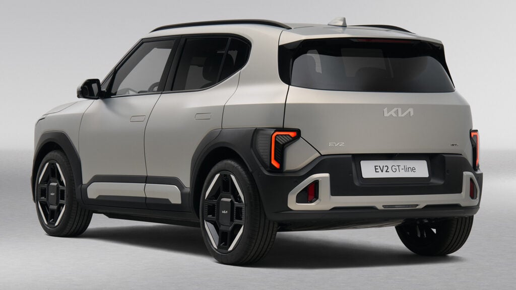 Kia EV2 bakifrån