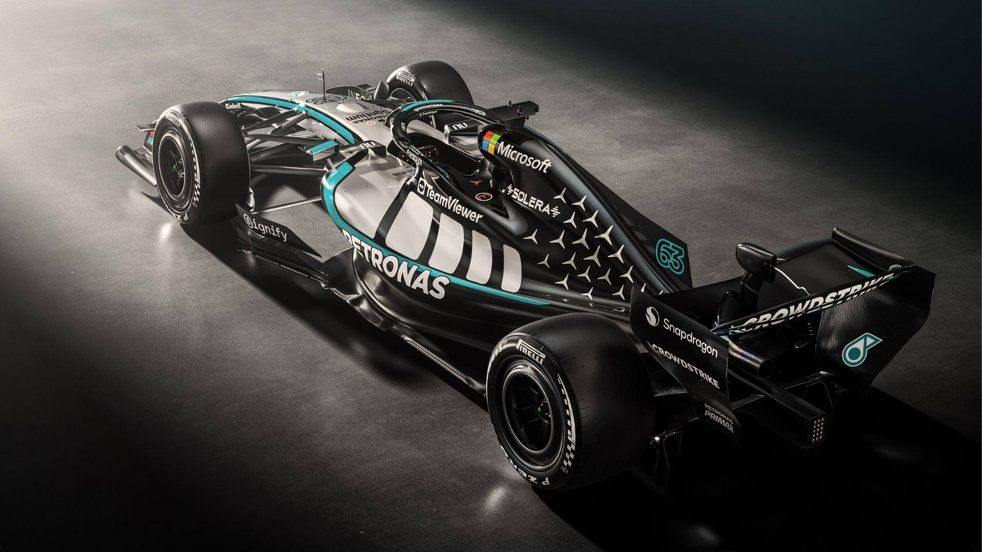 Mercedes nya Formel 1-bil W17 inför säsongen 2026