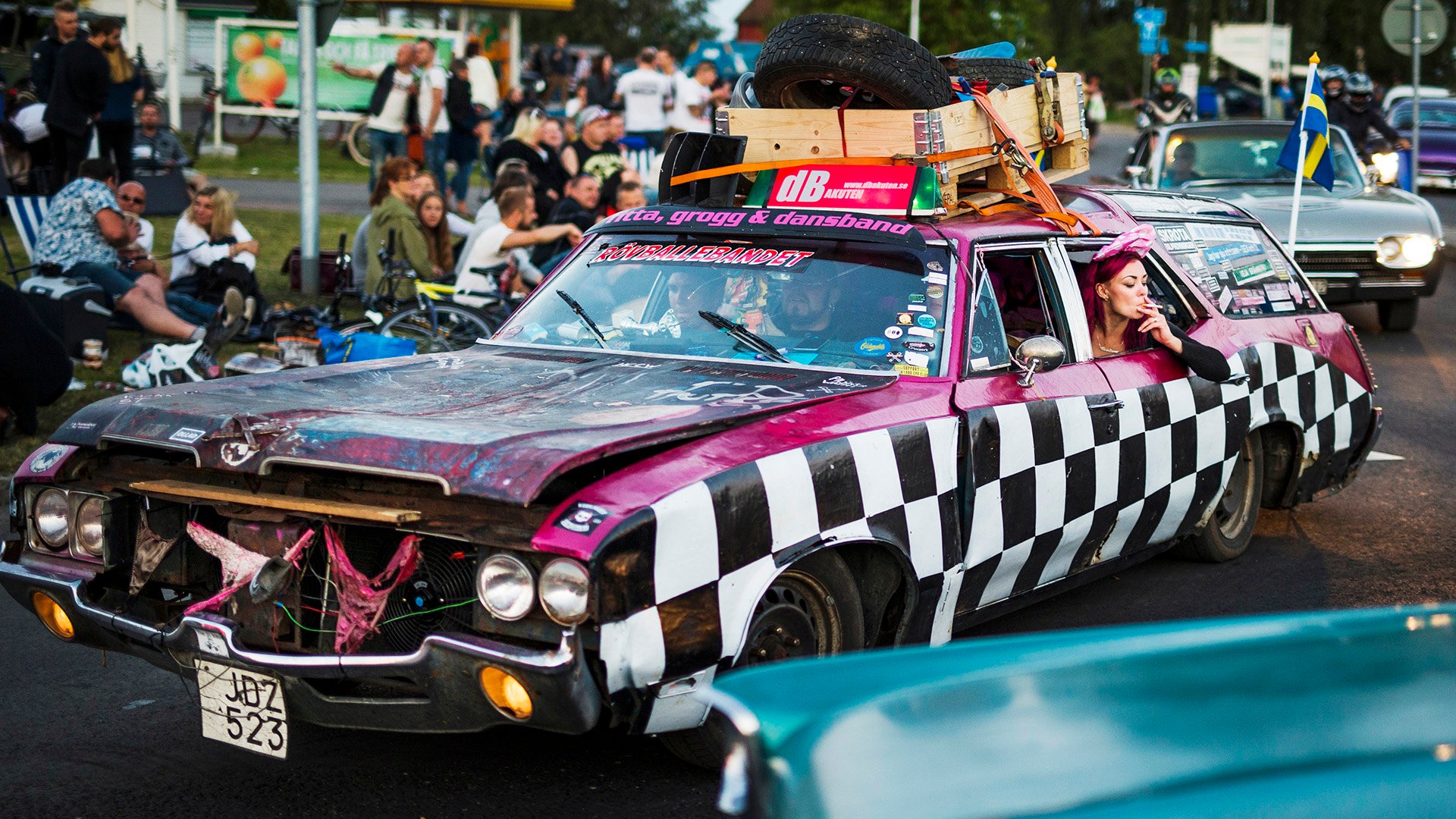 Raggarbil i Västerås