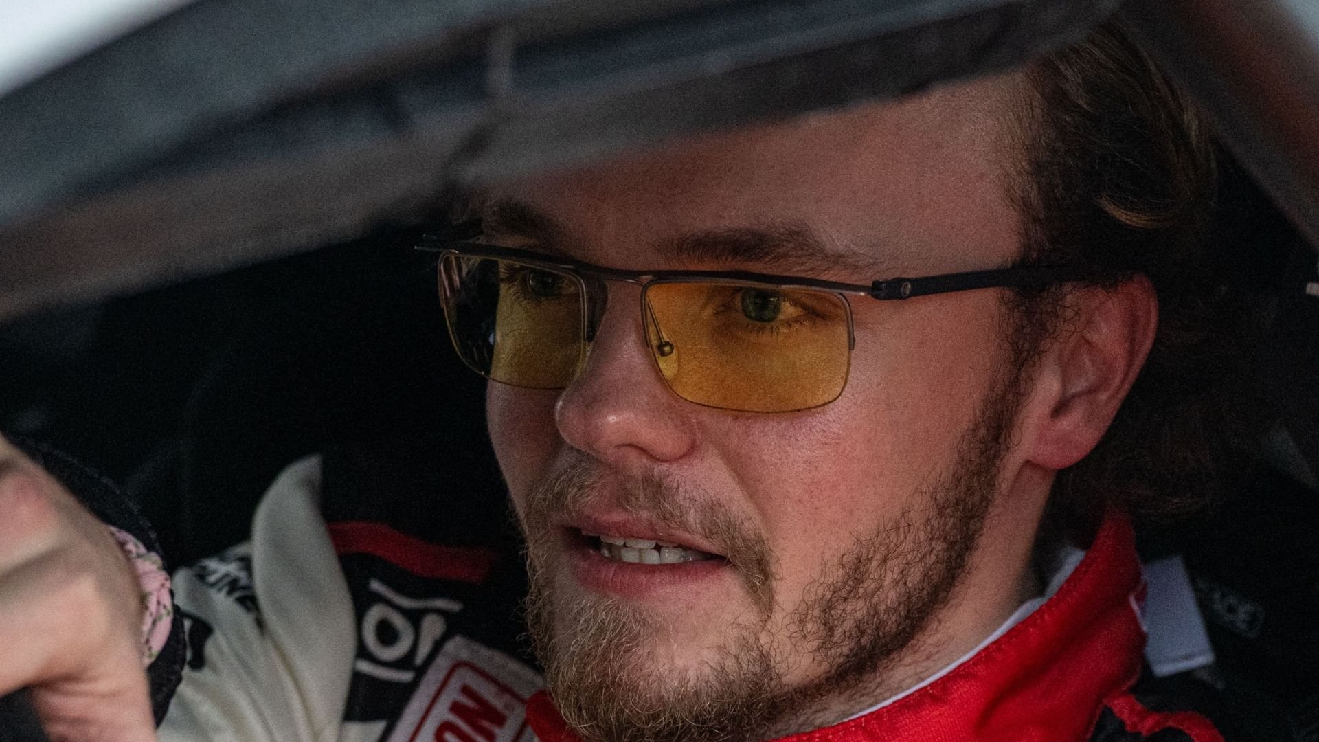 Oliver Solberg efter segern i Monte Carlo-rallyt med Toyota