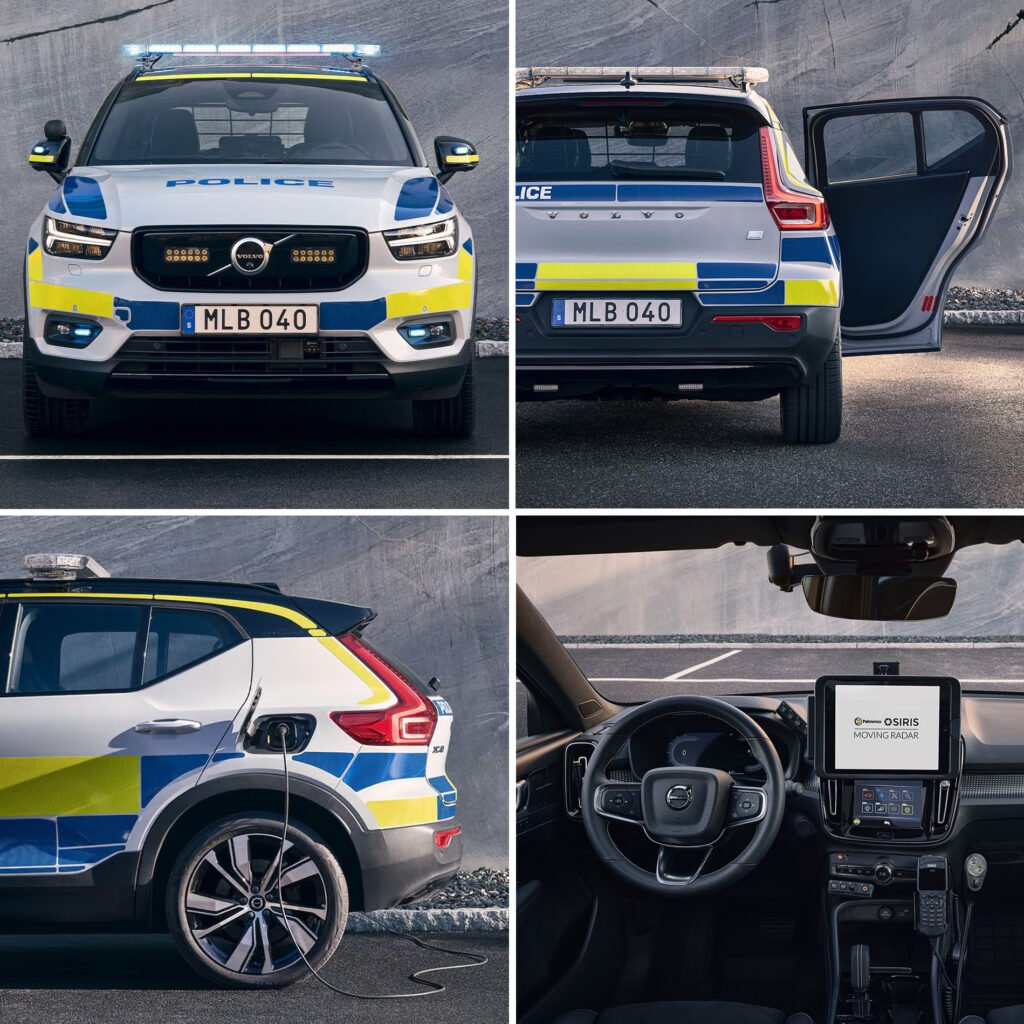 Volvo EX40 Police