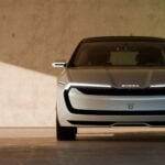 Skoda Vision O framifrån.