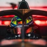 Svensk Red Bull F1-junior i formelbil under vintertester inför säsongen 2026
