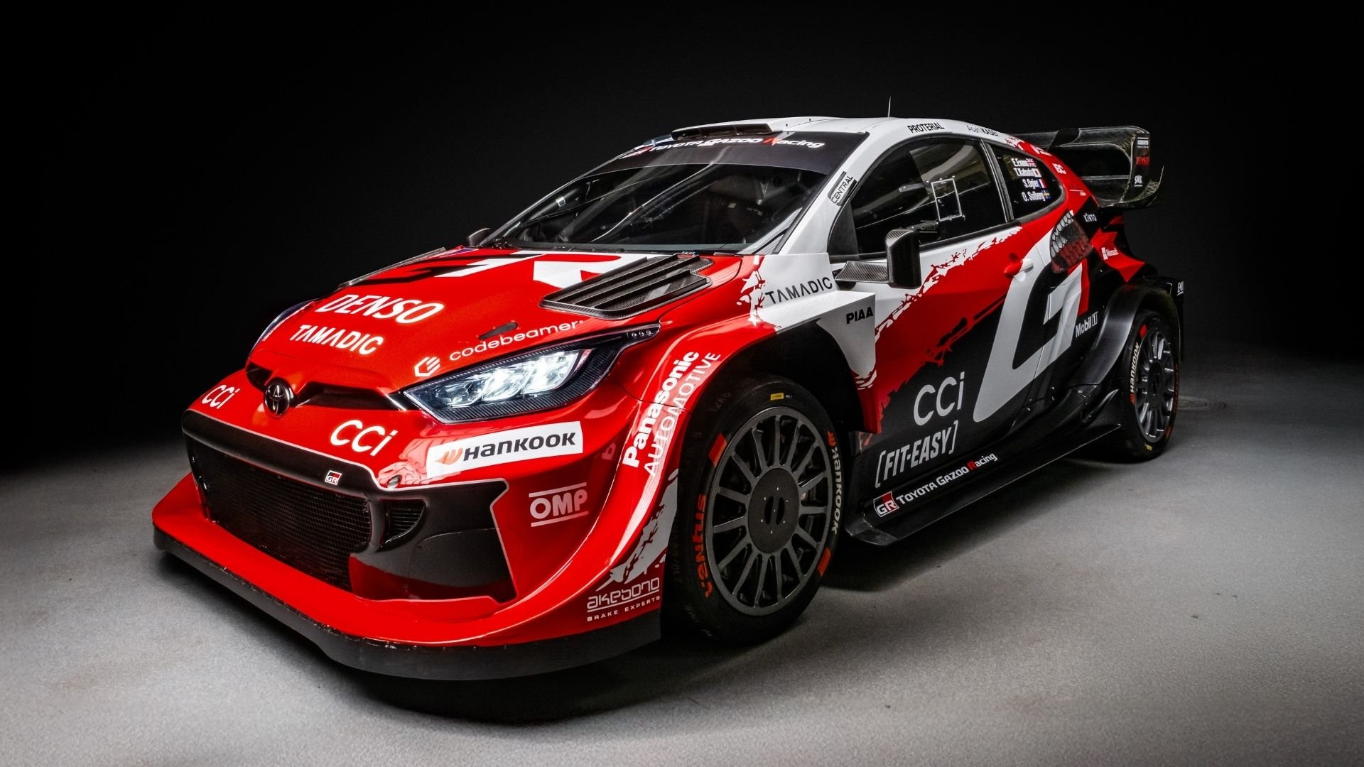 Toyota GR Yaris Rally1 – bilen Oliver Solberg kör i Rally-VM 2026