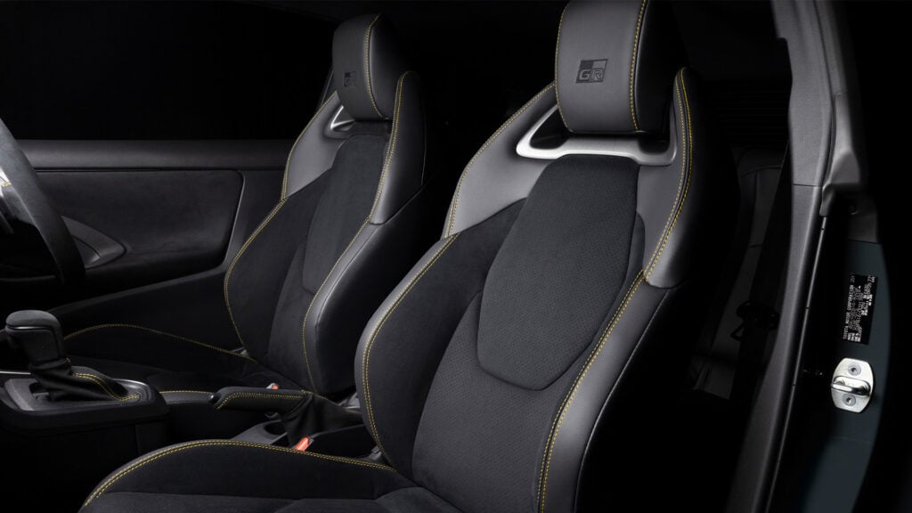 Interiör Toyota GR Yaris Morizo RR.