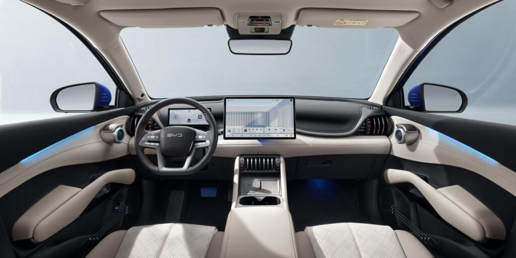 BYD Atto 3 Evo interiör