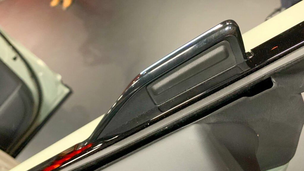 Insida dörrhandtag Volvo EX60.