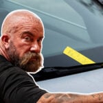 Bild på en p-bot med Jan Emanuel infälld.