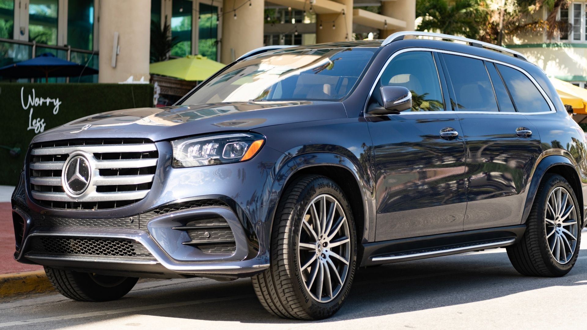 Mercedes GLS på gata