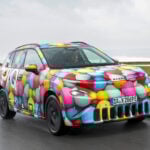 Skoda Epiq snett framifrån.