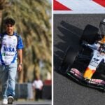 Svensk Arvid Lindblad under F1-testerna inför säsongen 2026