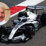 Valtteri Bottas i Cadillacs Formel 1-bil inför teamets debut i F1