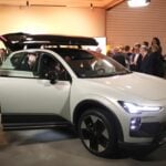 Volvo EX60 Cross Country på lanseringen på Artipelag.