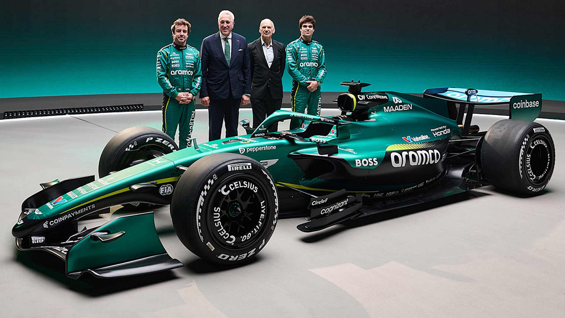 Aston Martin F1 ägare, stallchef och förare