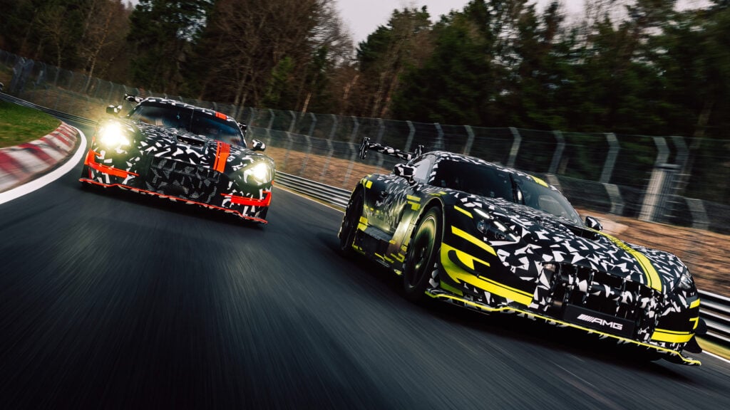 Mercedes‑AMG GT3 och Mercedes‑AMG GT Black Series.