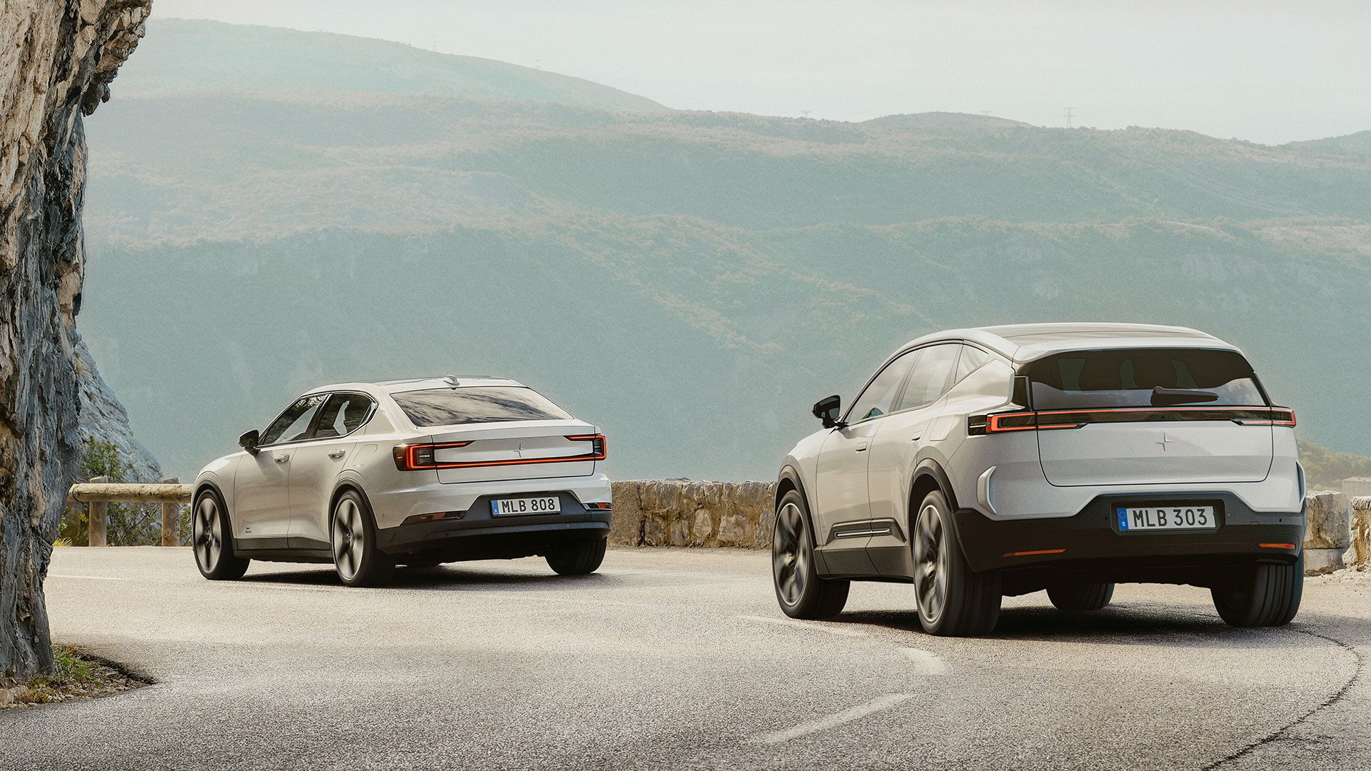 Polestar 2 och 3. Foto: Polestar