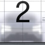 Nästa generation Polestar 2 bakom frostat glas