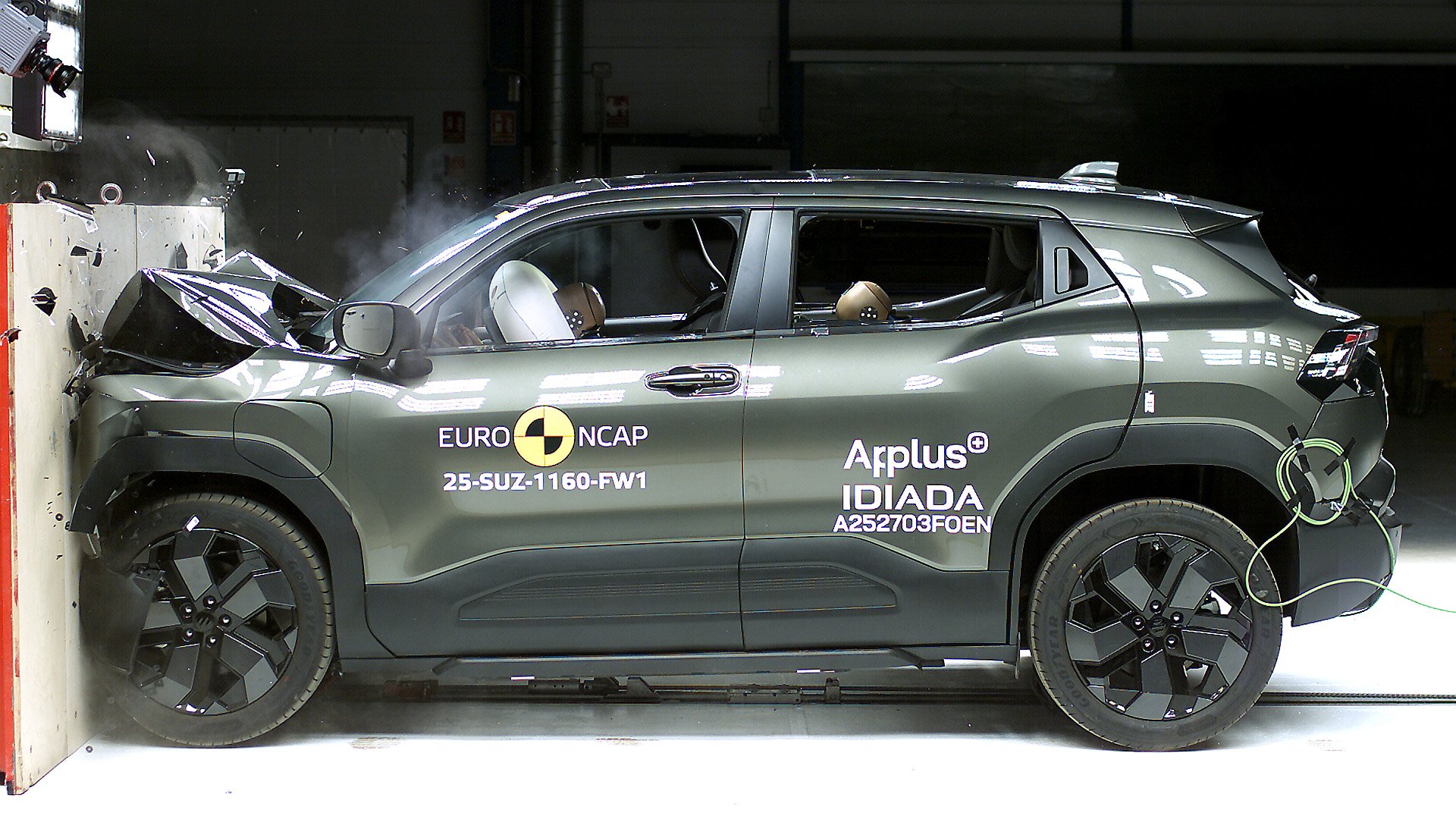 Suzuki eVitara i Euro NCAP krocktest