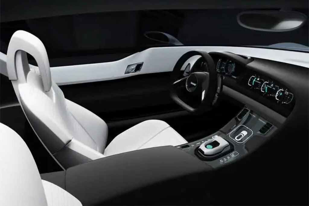 Inredningen Saab Aero X 