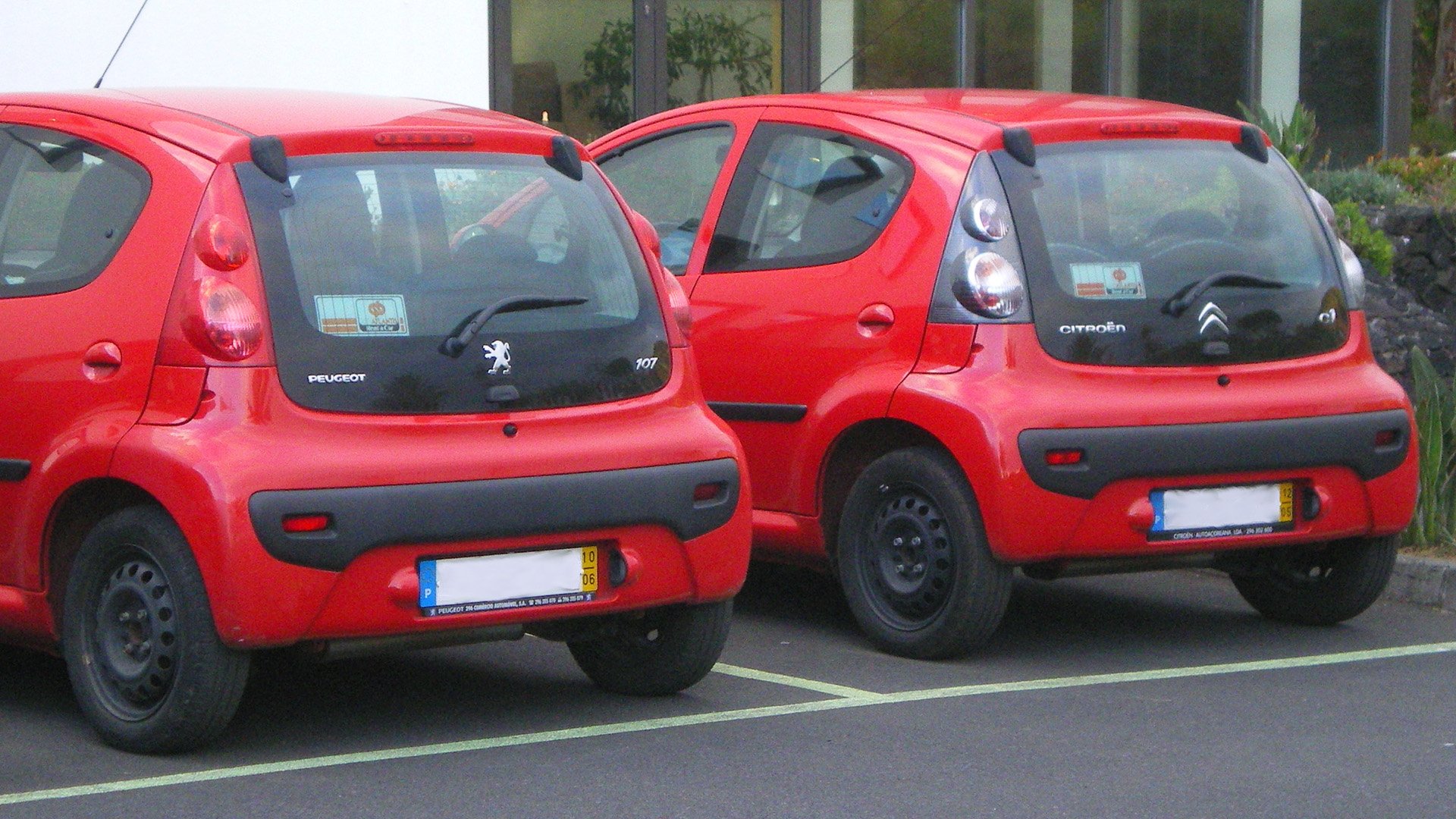Peugeot 107 och Citroen C1