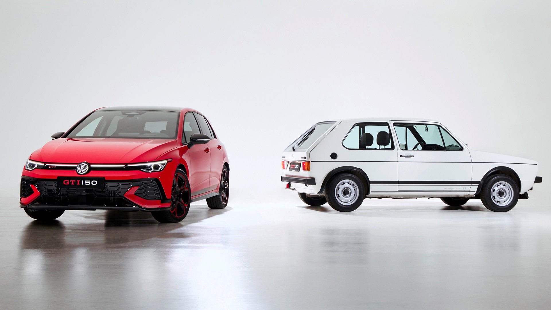 Golf GTI Edition 50 och Golf GTI mk I