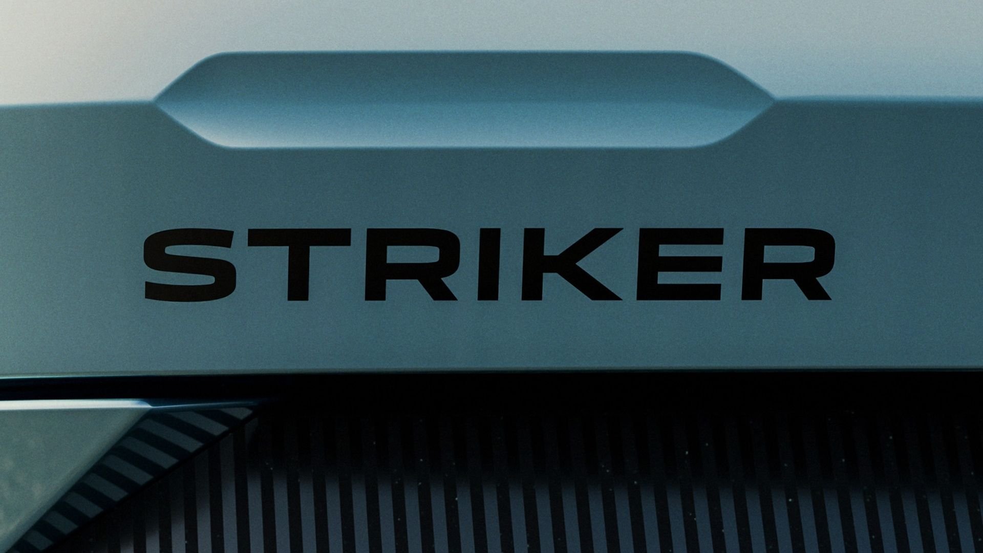 Namnskylten på den nya crossovern