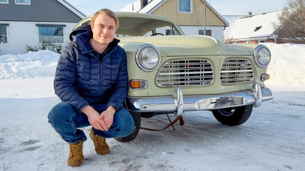 Hampus Granström framför Amazonen