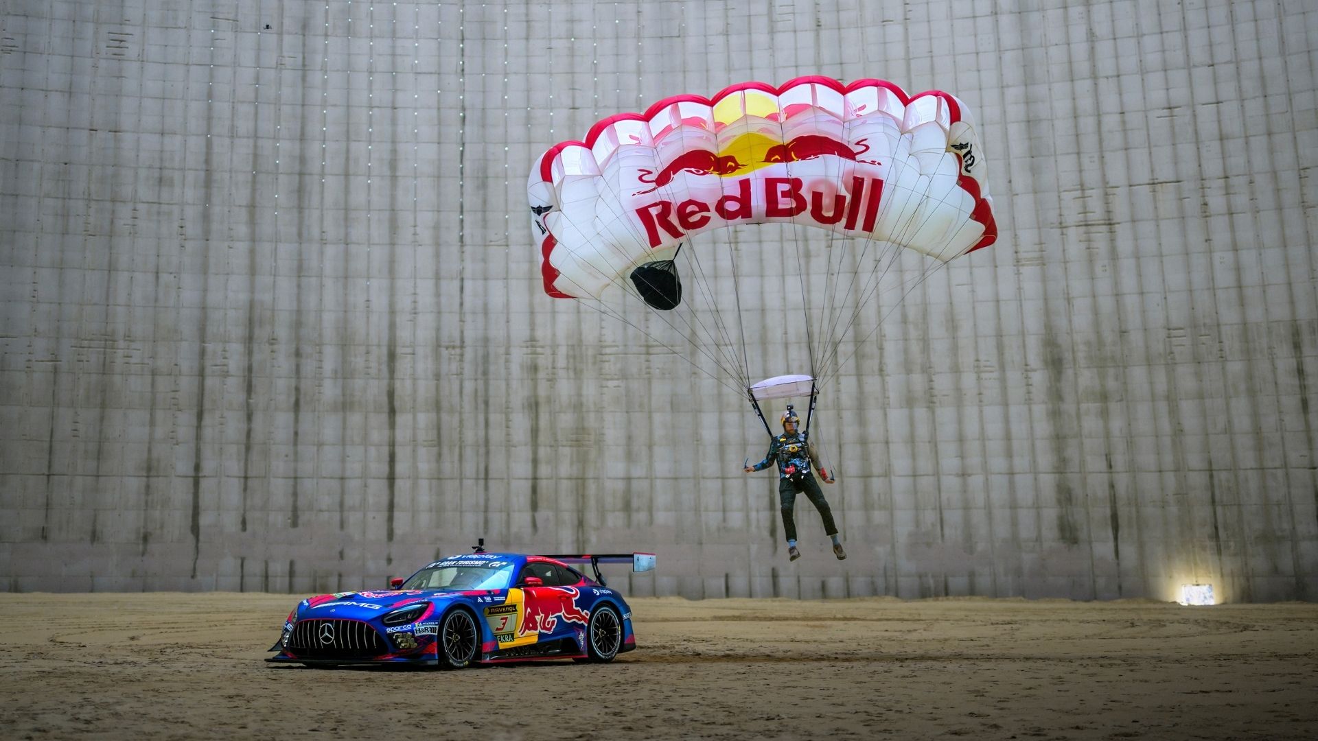 Mercedes AMG GT3 från Verstappen Racing vid presentationen av teamets nya design