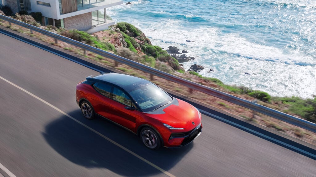 Lotus Eletre X ovanifrån