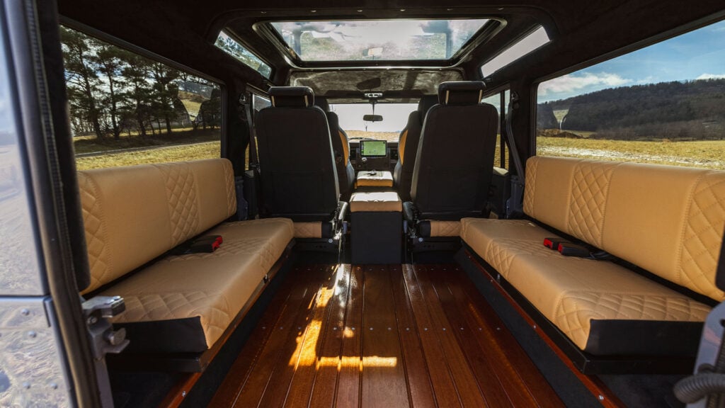 Baksätesvy Helderburg Byzek.