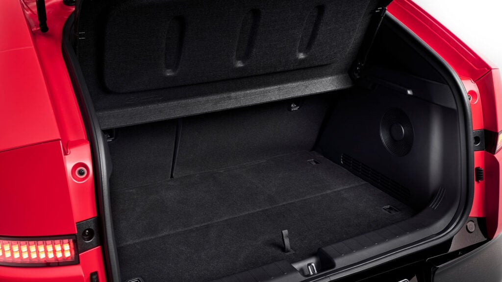 Bagageutrymmet till en Hyundai IONIQ 3.