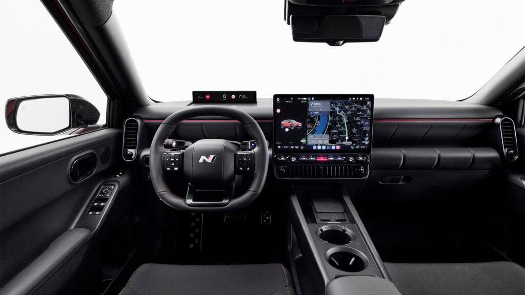 Interiör till en Hyundai IONIQ 3.