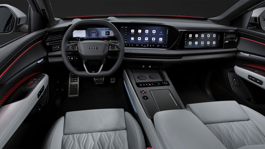 Interiör Audi Q9.