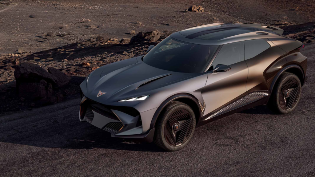 Vi ser fram emot en kaxig Cupra Tindaya som kan konkurrera med tyskarna. Foto: Cupra