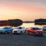 Några av Hondas bilar uppradade. (Foto: Honda)