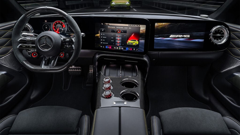 Interiör Mercedes-AMG GT 4-Door Coupé.