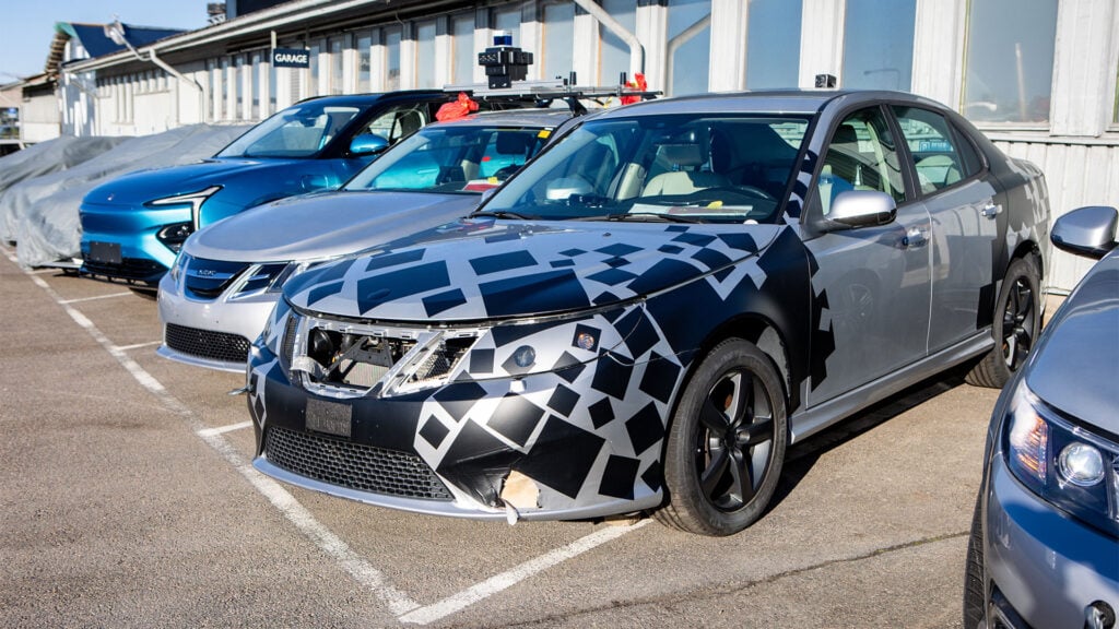 Nevs 9-3-prototyp – camouflage – Range Extender.