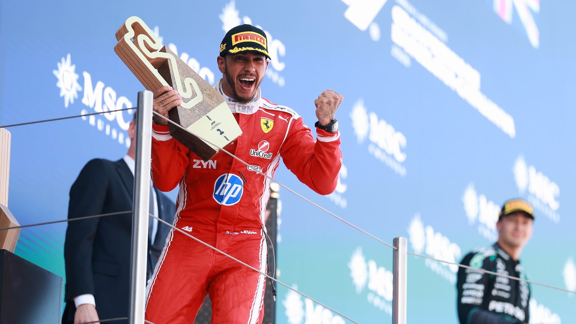 Lewis Hamilton med största trofén i Barcelonas Grand Prix