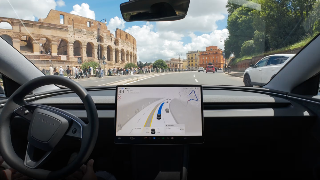Svenska Transportstyrelsen betonar att de tittar bortom biltillverkarnas egna rubriksiffror vid en bedömning av självkörande teknik på våra vägar. Foto: Tesla