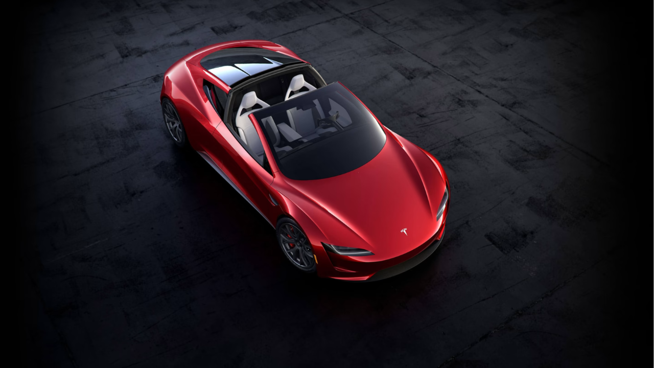 Från utopi till verklighet? Den kommande generationen av Tesla Roadster utlovar extrema prestanda med teknik hämtad från rymden, men tidsplanen fortsätter att flyttas fram. Foto: Tesla