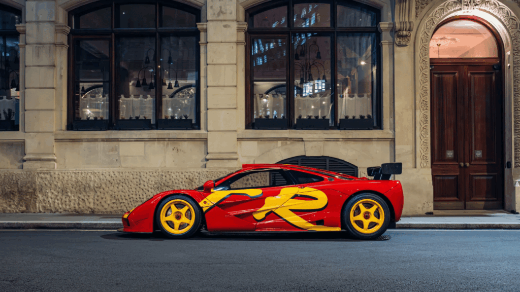 Pink Floyd-trummisen Nick Mason köpte bilen direkt från McLaren-fabriken 1999 och har haft den i sin ägo i närmare tre decennier. Foto: RM Sotheby’s