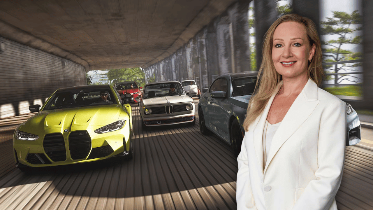 Sylvia Neubauer och BMW M vägrar vika ner sig för kritiken och skickar nu ett stenhårt budskap till alla elbilsskeptiker. Foto: BMW M