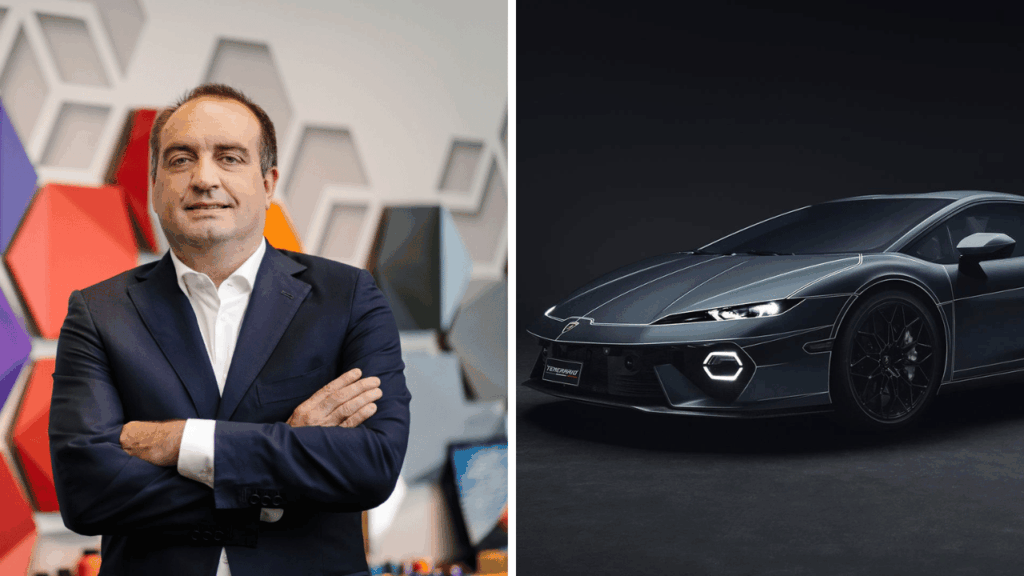Lamborghinis marknads- och försäljningschef Federico Foschini ser laddhybriden Temerario som den perfekta kandidaten för en framtida, terränganpassad Sterrato-version. Foto: Lamborghini